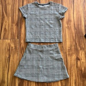 Houndstooth Matching Set